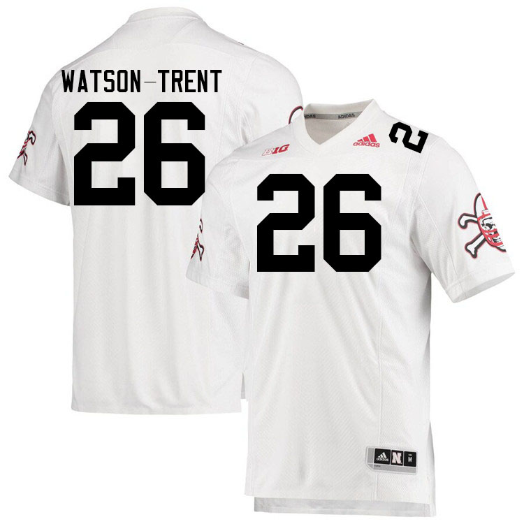 #26 Marques Watson-Trent Nebraska Jersey,Nebraska Cornhuskers Football Uniforms,Jersey-White #26 Marques Watson-Trent Nebraska Jersey,Nebraska Cornhuskers Football Uniforms,Jersey-White